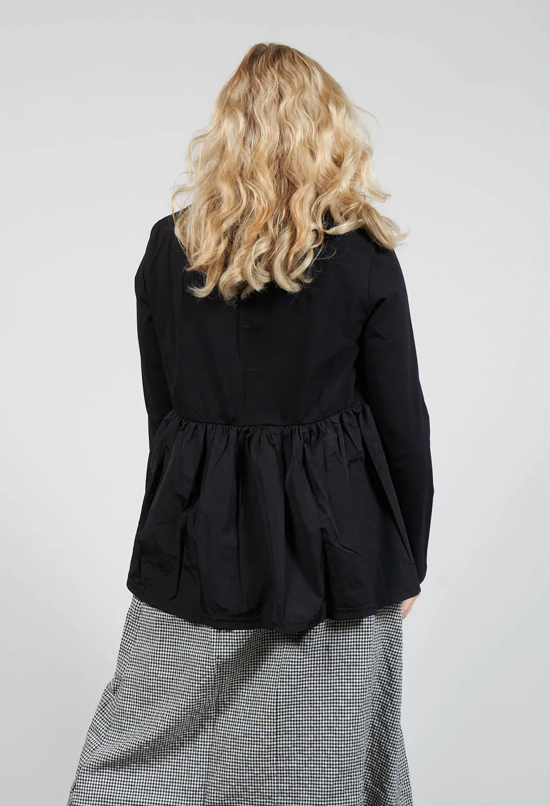 Stintino Long Sleeve Top in Nero