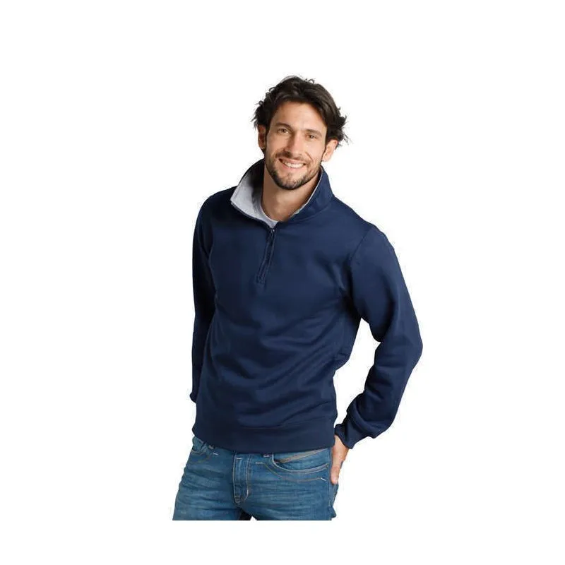 Sudadera Hombre con Cremallera 1/4 Scott de Sol's