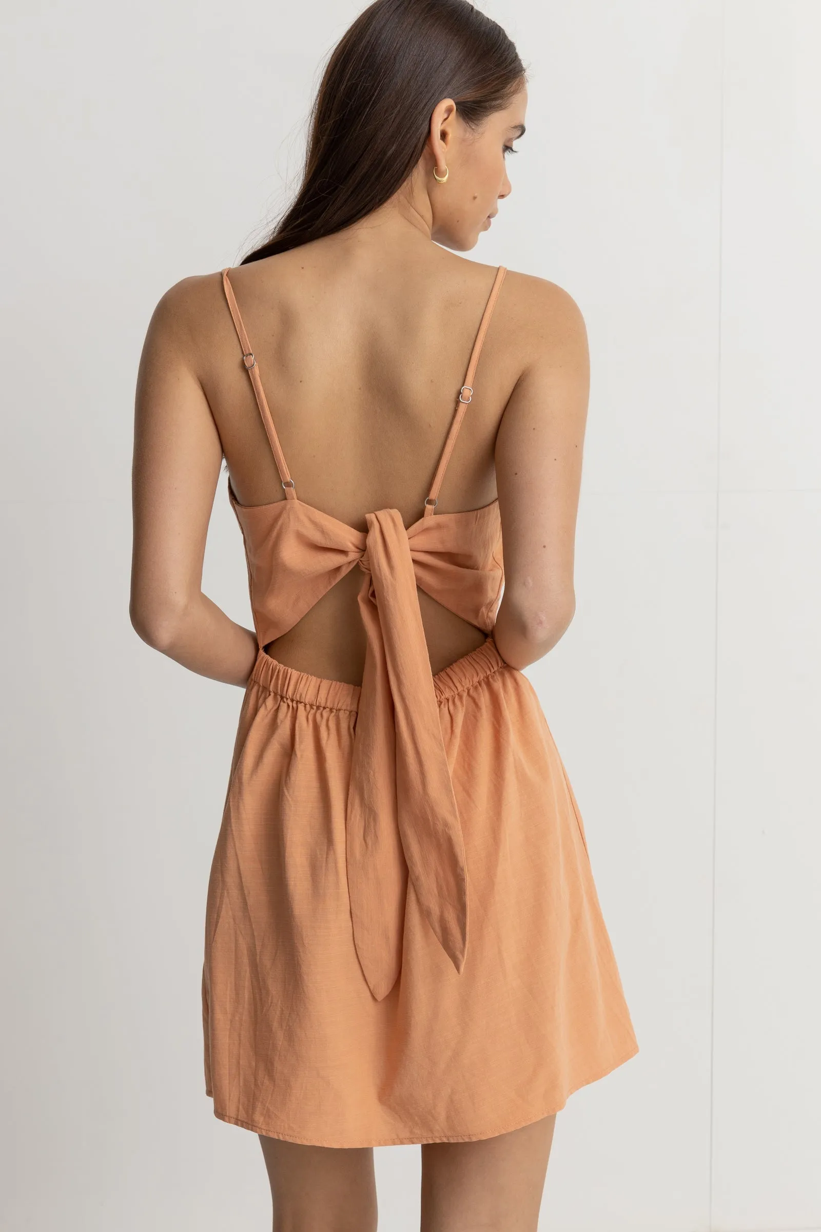 Sundown Mini Dress Peach