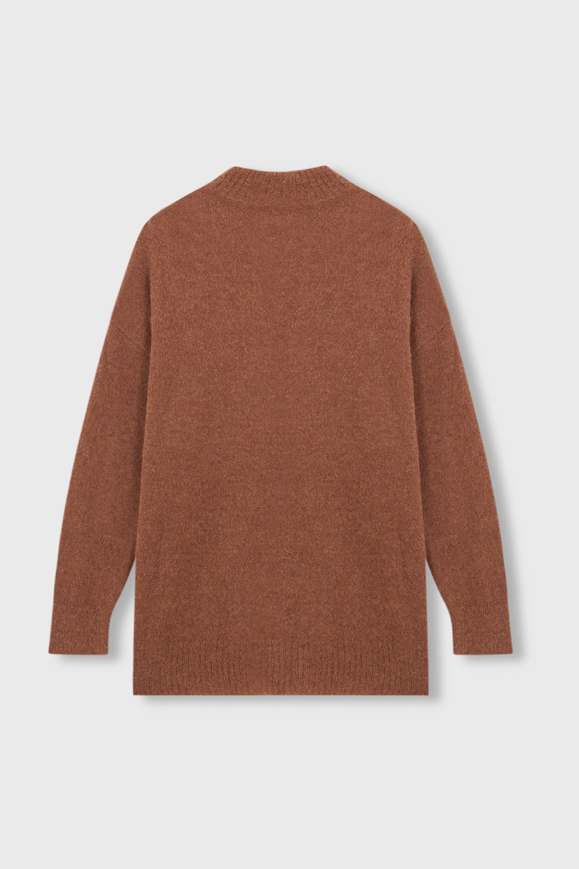 SURI TURTLENECK SWEATER | CAMEL