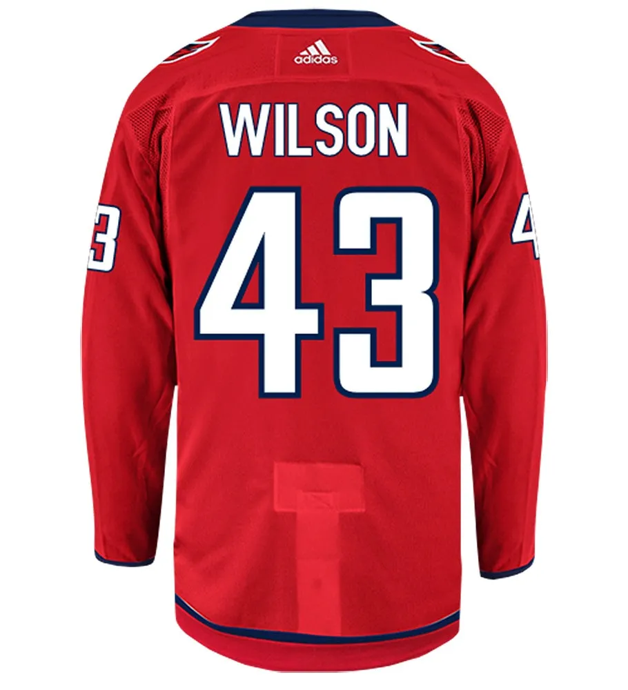 Tom Wilson Washington Capitals Adidas Authentic Home NHL Hockey Jersey     