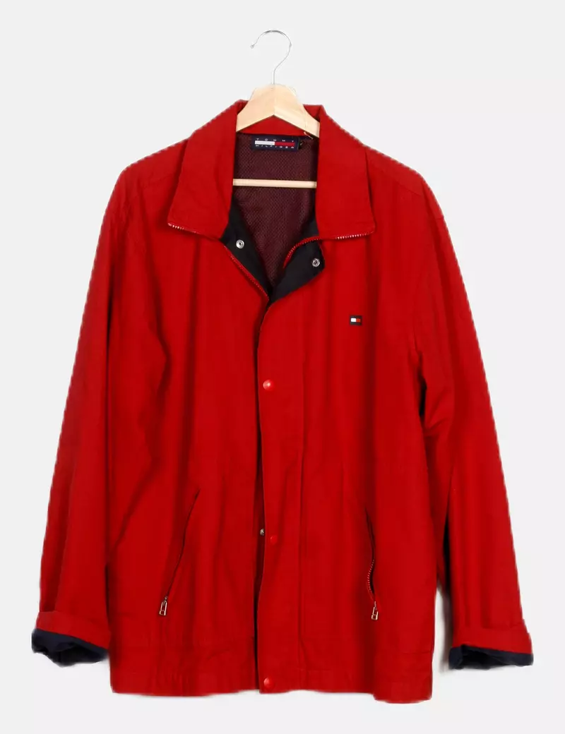 Tommy Hilfiger Chaqueta fina roja