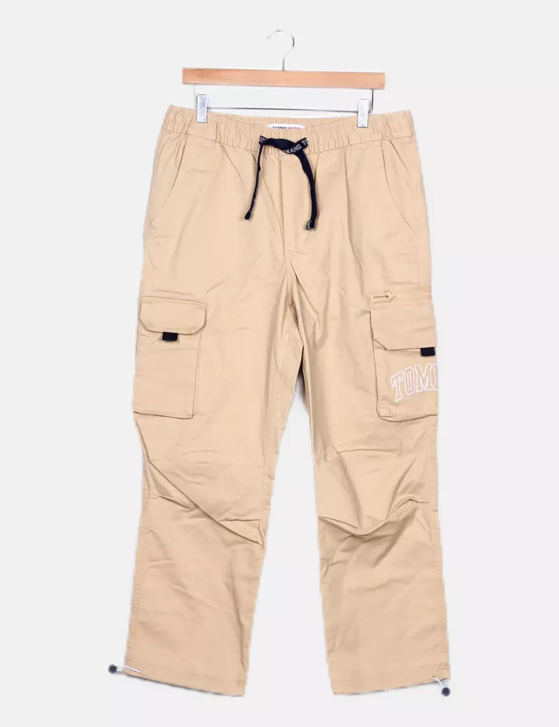 Tommy Hilfiger Pantalón cargo beige