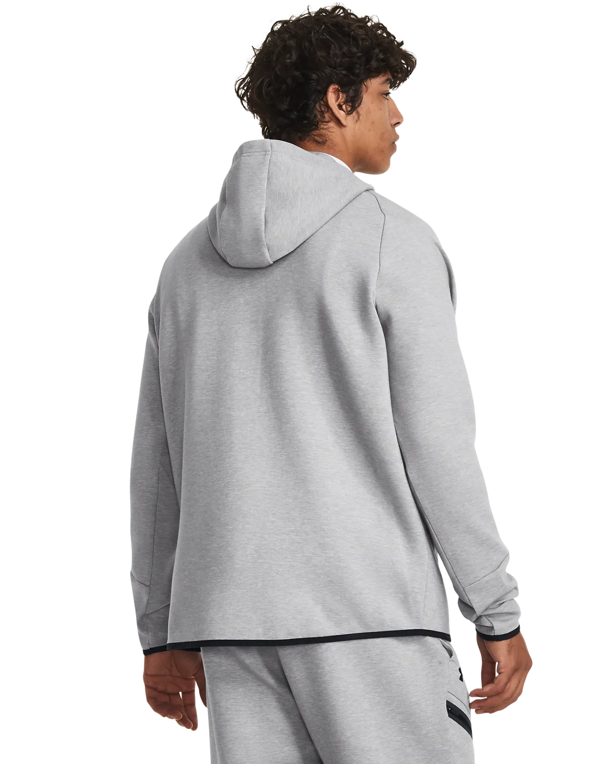 UA Unstoppable Fleece Full Zip M - Grey