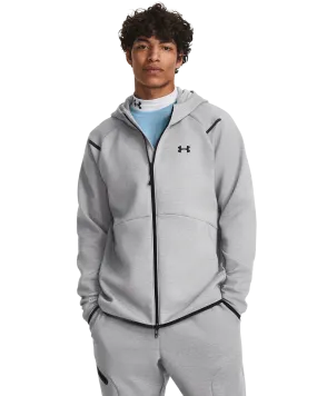 UA Unstoppable Fleece Full Zip M - Grey