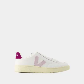 V-12 Sneakers - Veja - Leather - White Magenta