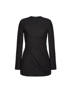 VALENTINO CRêPE COUTURE SHORT DRESS