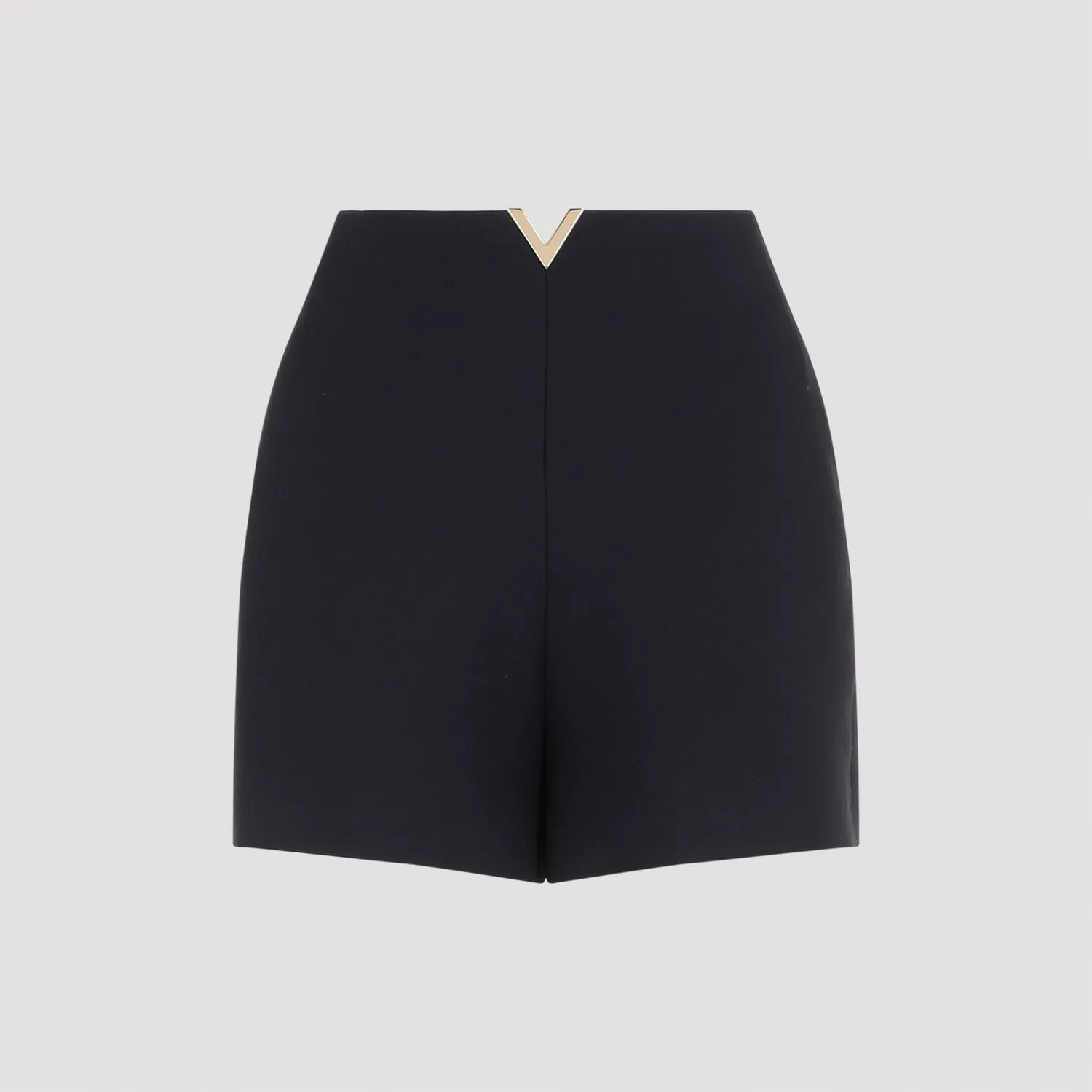 VALENTINO Luxurious Mini Wool-Silk Blend Shorts