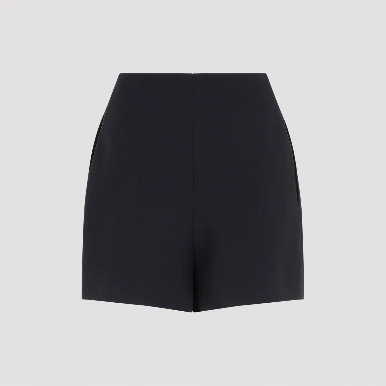 VALENTINO Luxurious Mini Wool-Silk Blend Shorts