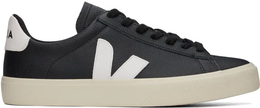 VEJA Black & White Campo Sneakers