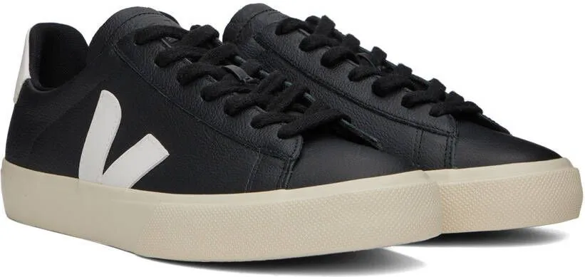 VEJA Black & White Campo Sneakers