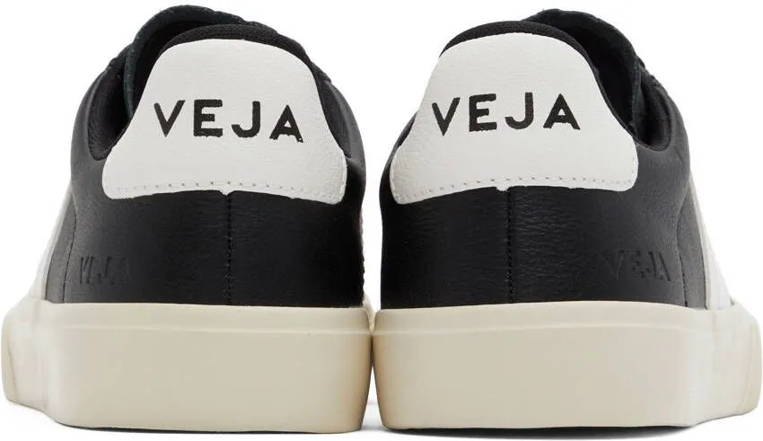 VEJA Black & White Campo Sneakers