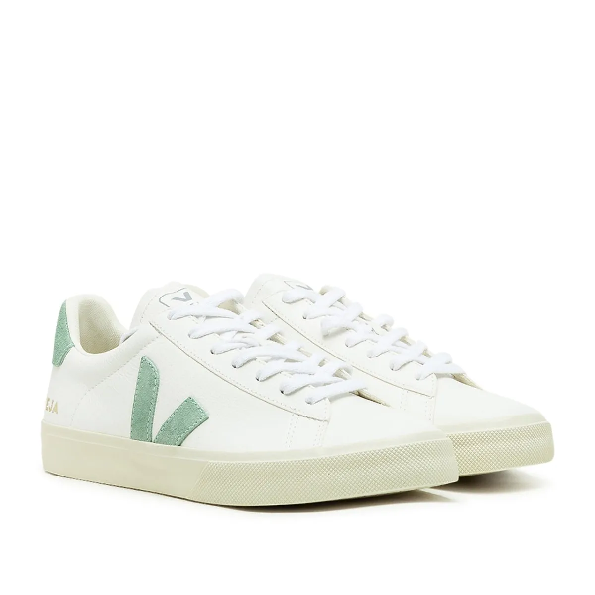 Veja Campo Chromefree (White / Mint)