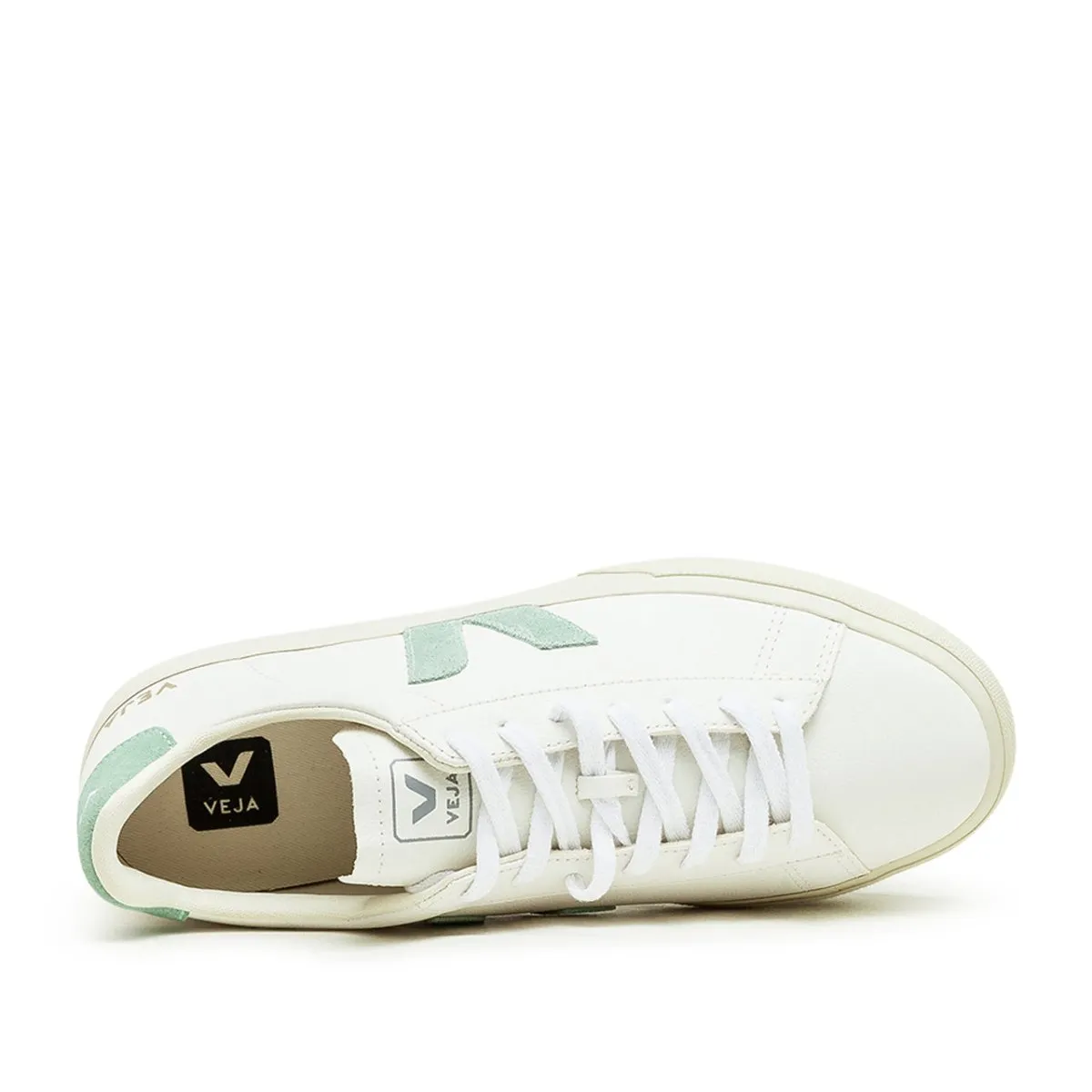 Veja Campo Chromefree (White / Mint)