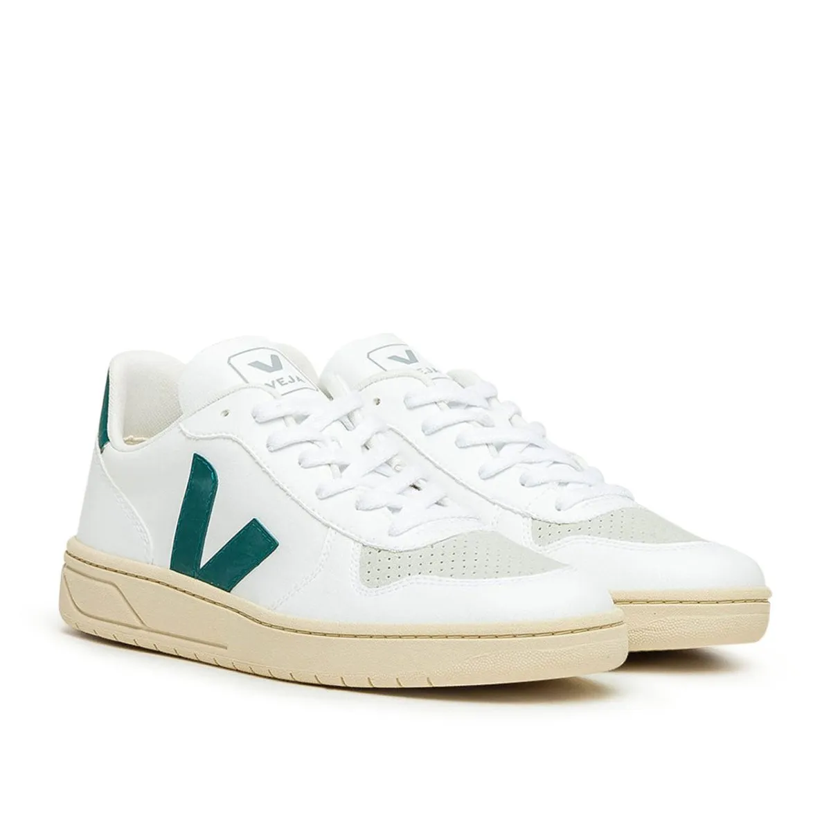 VEJA Pack Man V-10 CWL WHITE BRITTANY (White / Green)