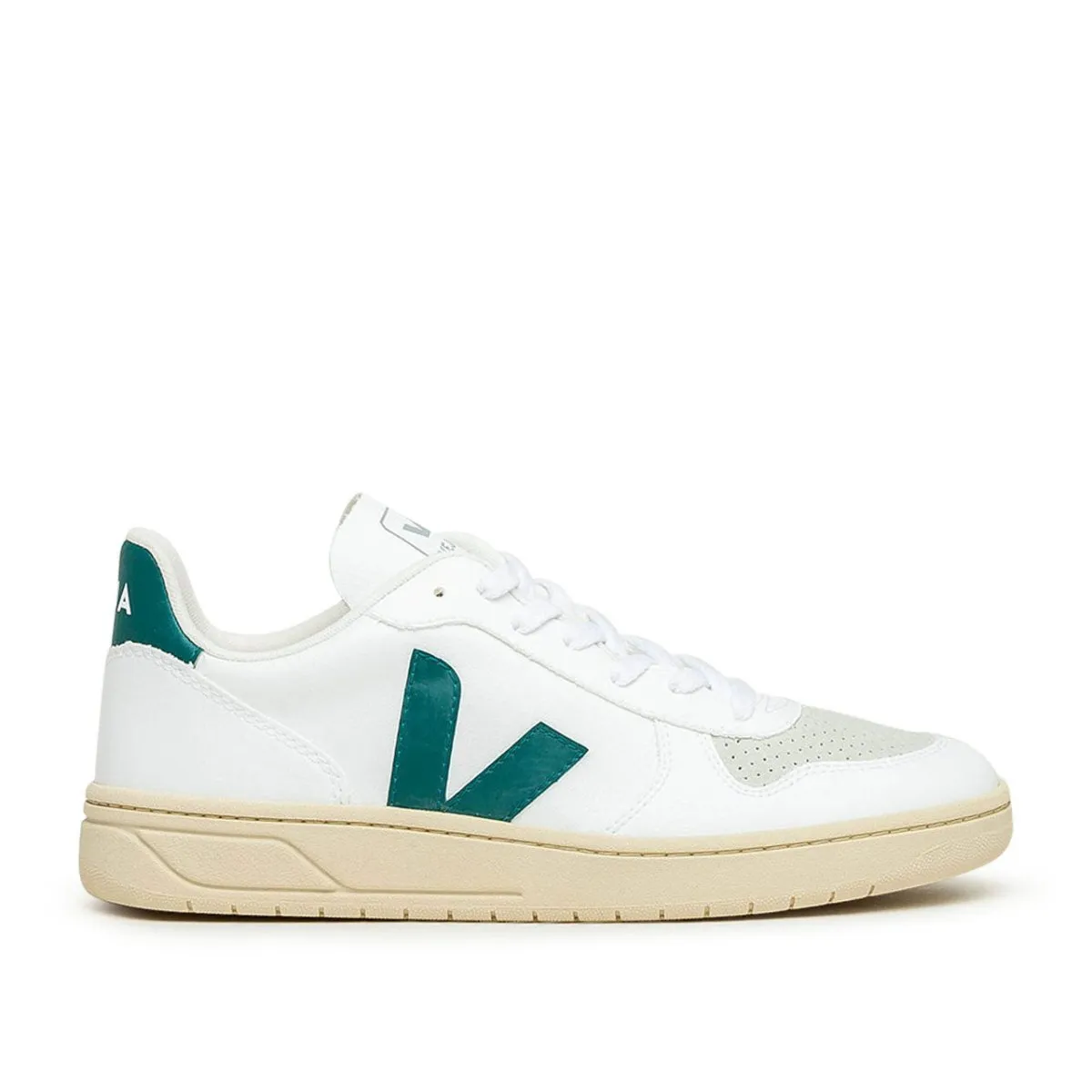 VEJA Pack Man V-10 CWL WHITE BRITTANY (White / Green)