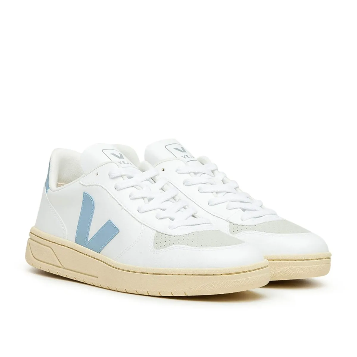 VEJA Pack Man V-10 CWL WHITE STEEL (White / Light Blue)