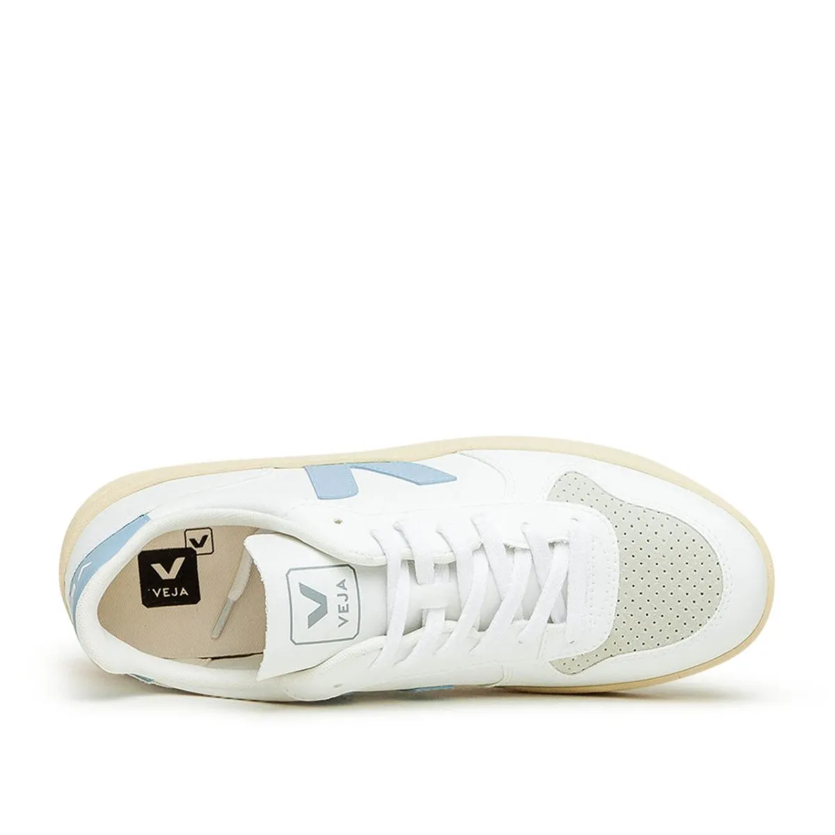 VEJA Pack Man V-10 CWL WHITE STEEL (White / Light Blue)