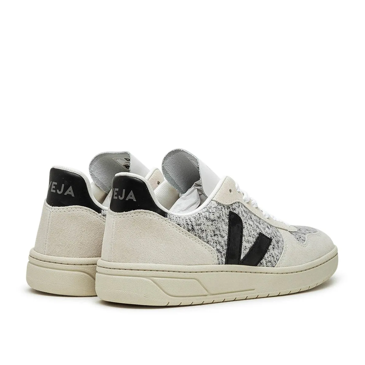 VEJA Pack Man V-10 Flannel Snow Black (White / Black)