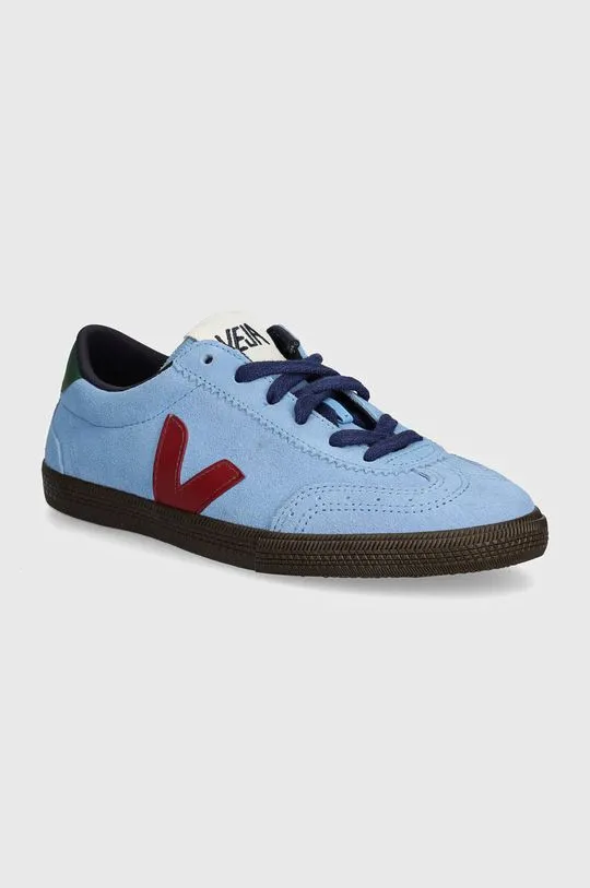 Veja suede sneakers Volley blue color VO0303722A