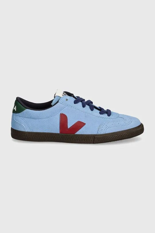 Veja suede sneakers Volley blue color VO0303722A