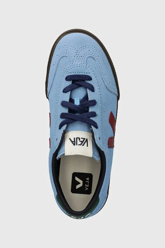 Veja suede sneakers Volley blue color VO0303722A