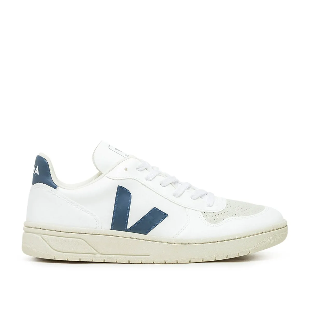 Veja V-10 CWL (White / Navy)