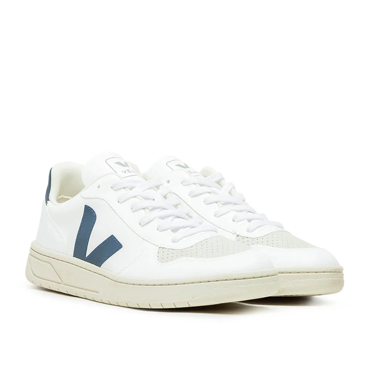 Veja V-10 CWL (White / Navy)