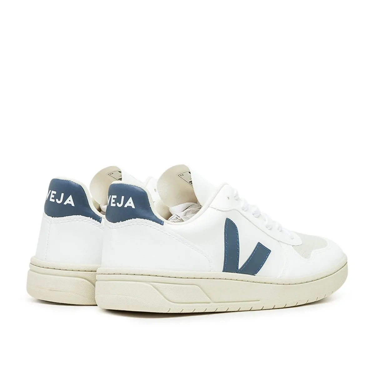 Veja V-10 CWL (White / Navy)