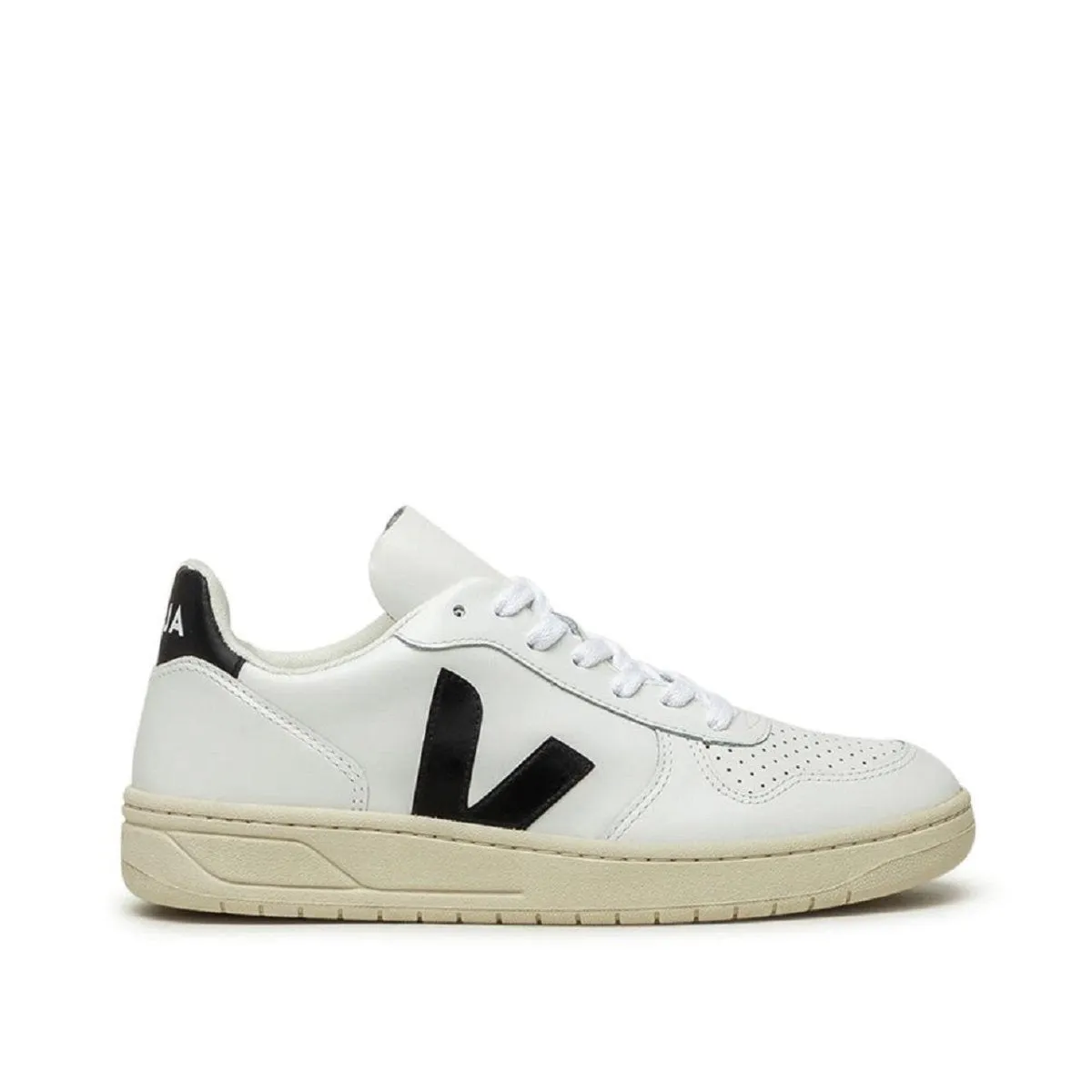 Veja WMNS V-10 Leather (White / Black)