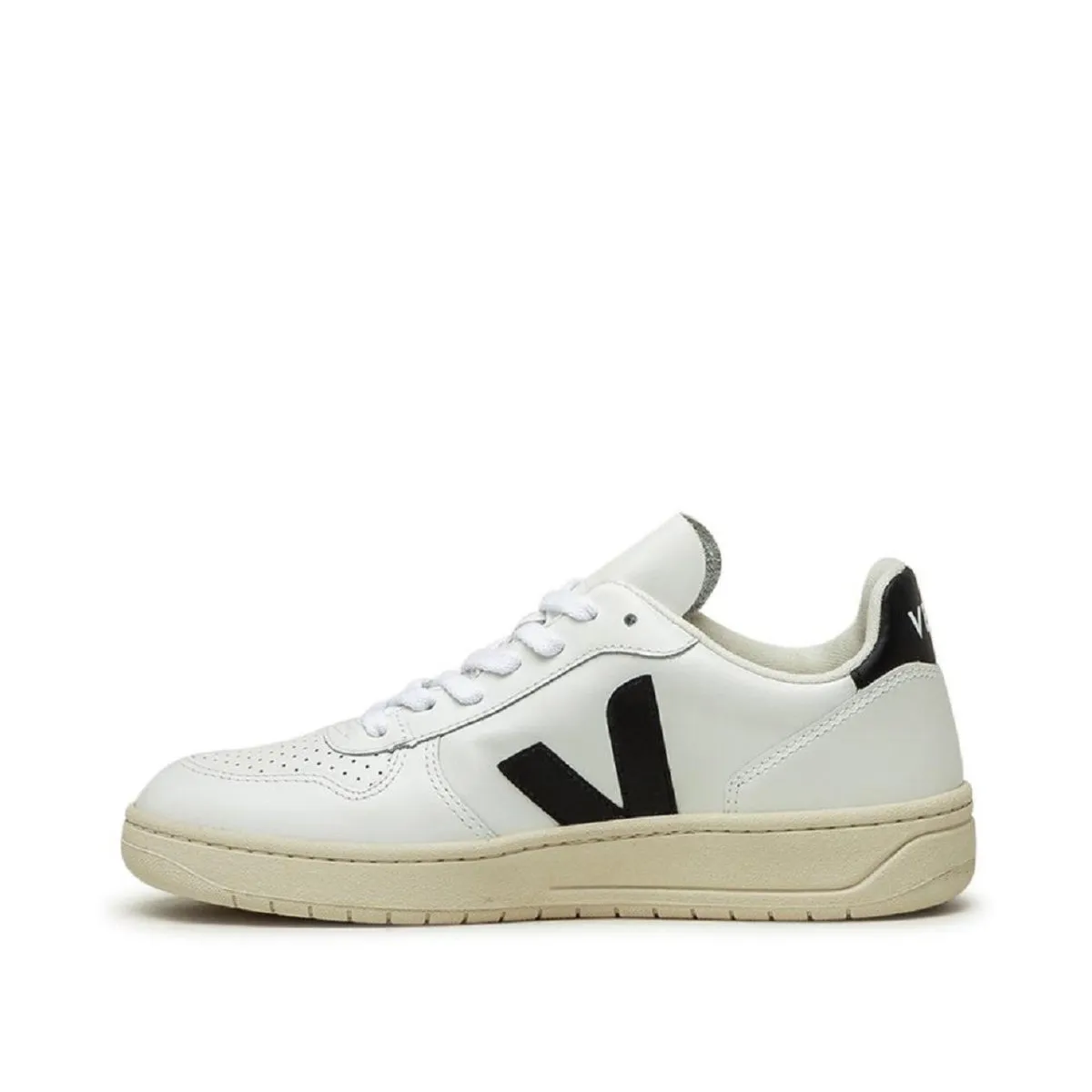 Veja WMNS V-10 Leather (White / Black)