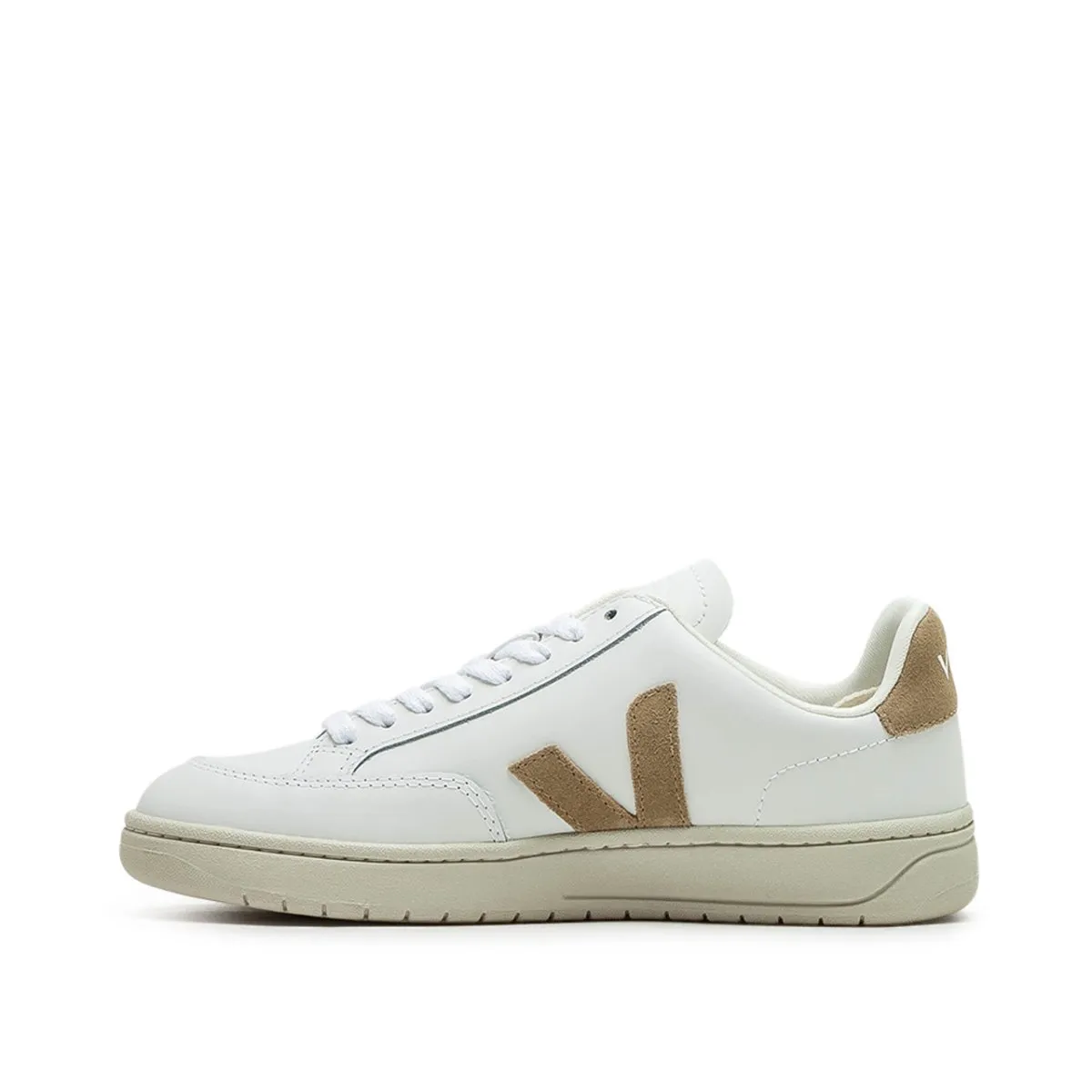 Veja WMNS V-12 Leather (White / Beige)