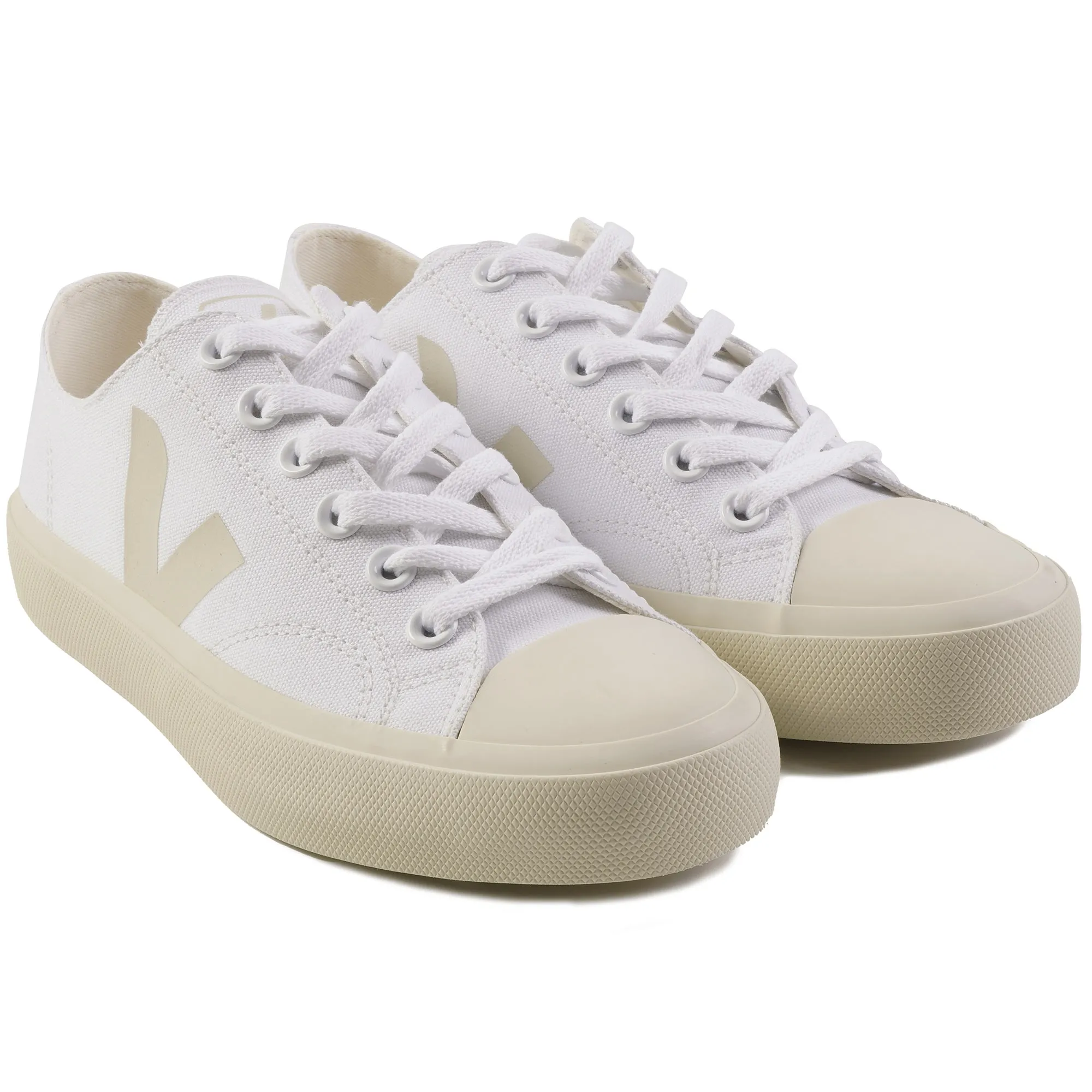 VEJA Womens Wata II Low Canvas - White