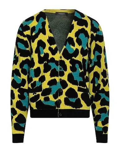 VERSACE  |Leopard Patterns Unisex Wool Nylon Street Style Logo Luxury