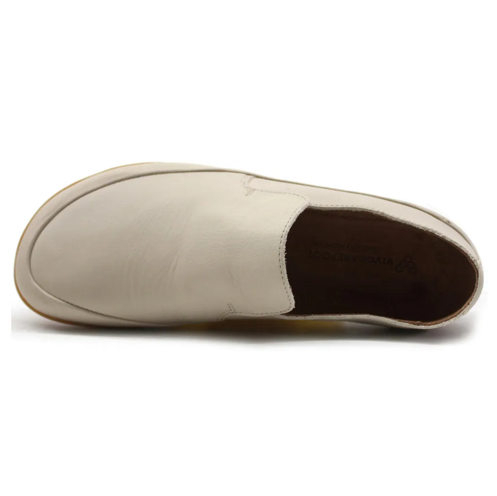 Vivobarefoot Ladies Opanka II Leather Slip On Loafer Flat - UK 5