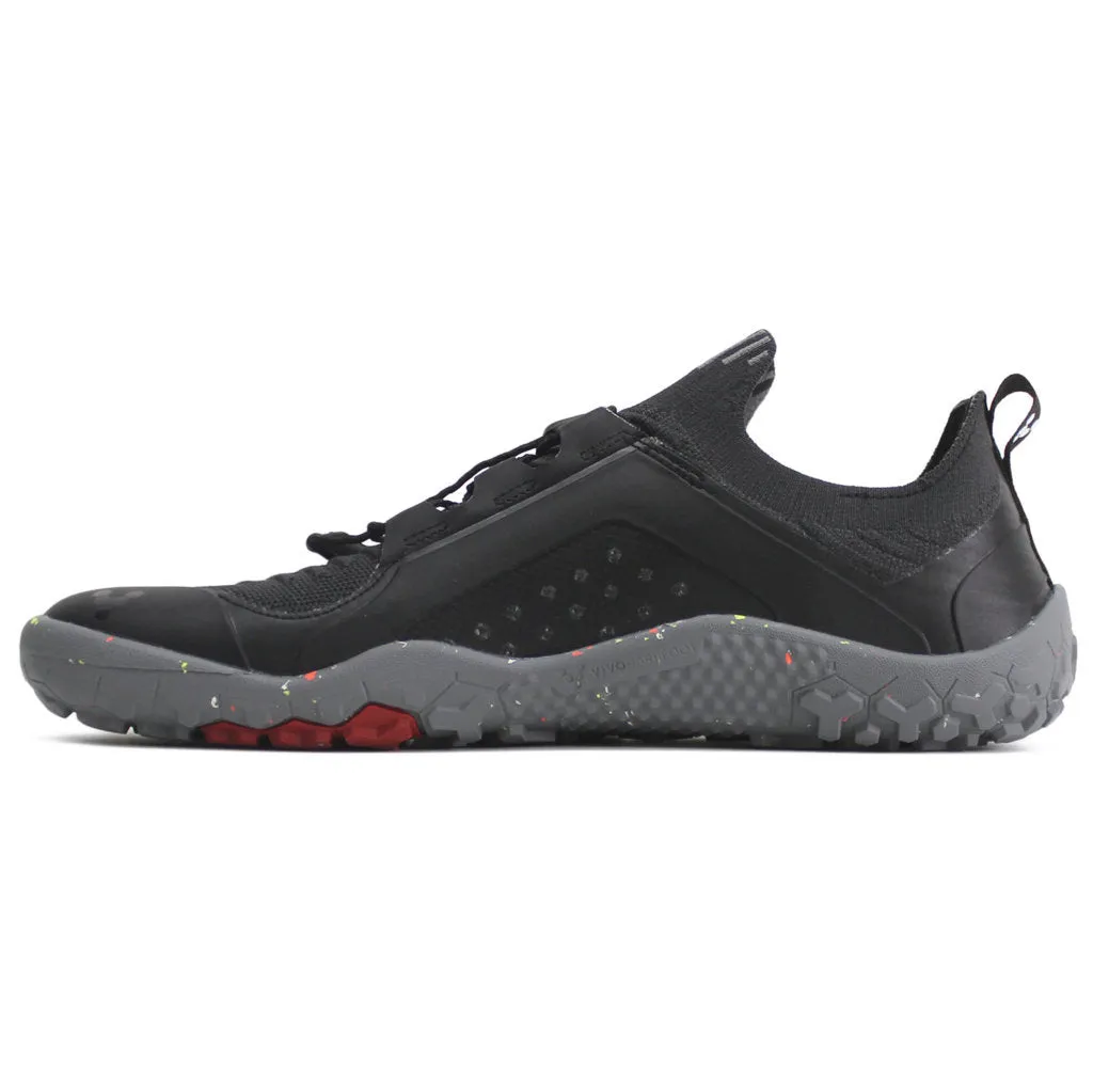 Vivobarefoot Mens Trainers Primus Trail Knit FG Lace-Up Textile Synthetic - UK 8