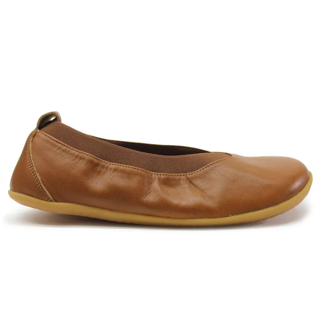 Vivobarefoot Women's Opanka Ballerina Leather Slip-On Shoes - UK 6