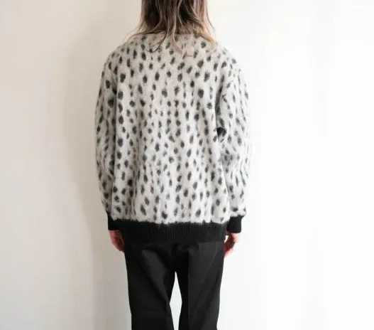 WACKO MARIA  |Leopard Patterns Unisex Wool Street Style Cardigans