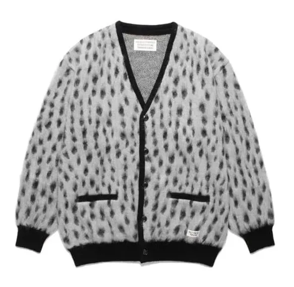 WACKO MARIA  |Leopard Patterns Unisex Wool Street Style Cardigans