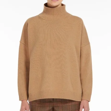 Weekend Max Mara  |Casual Style Wool Long Sleeves Plain Office Style