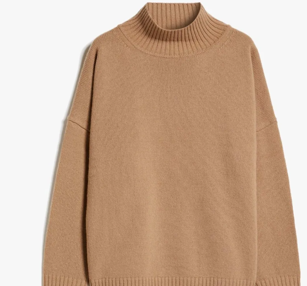 Weekend Max Mara  |Casual Style Wool Long Sleeves Plain Office Style