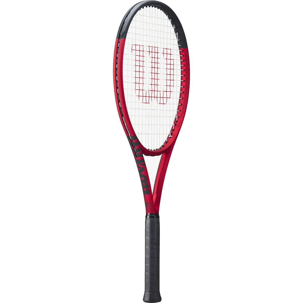 WILSON Clash 100 Pro V2 Unstrung Tennis Racquet (Black/Red)