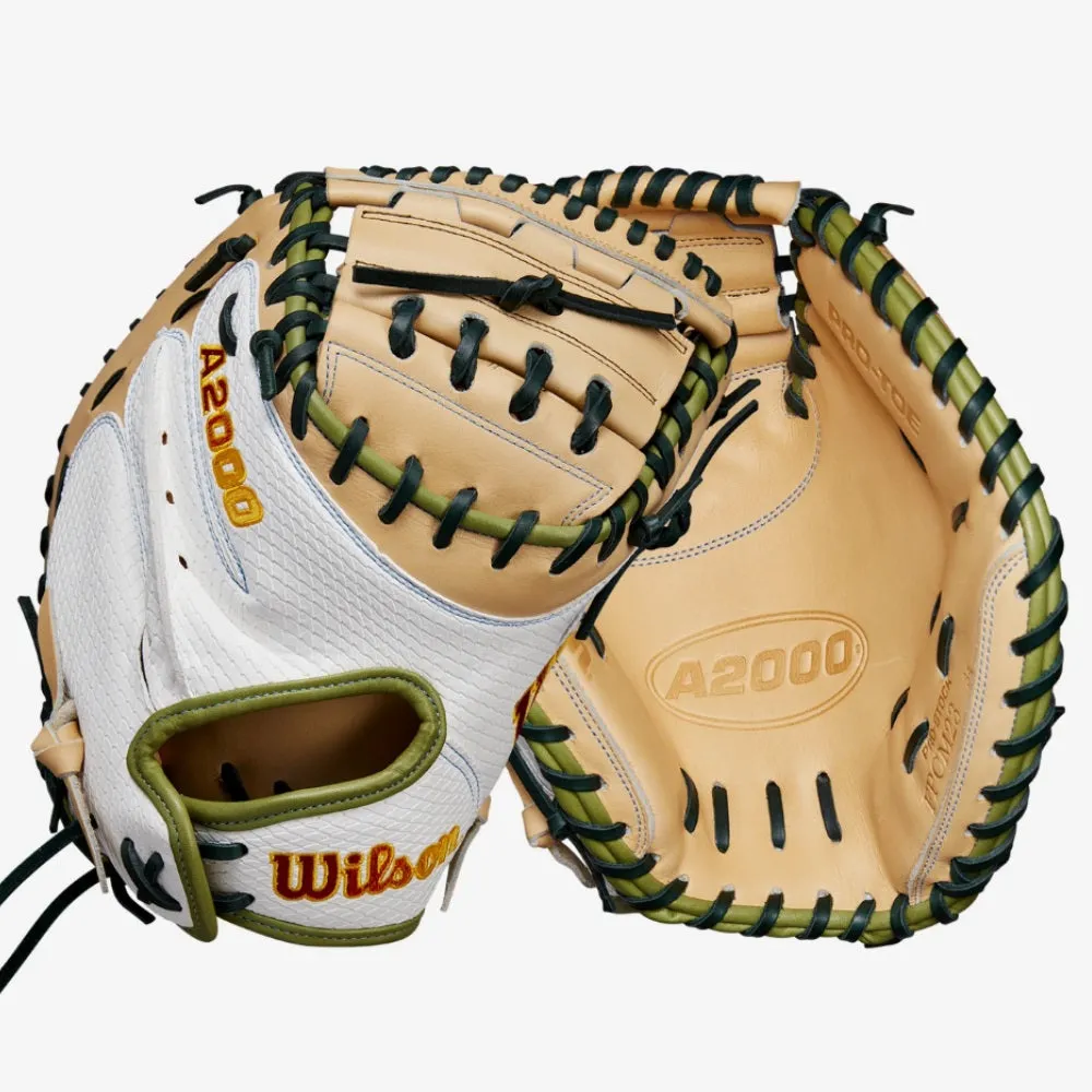 Wilson Fall 2024 Sashel Palacios A2000® FPCM23SS 34” Fastpitch Catcher’s Mitt: WBW10273934