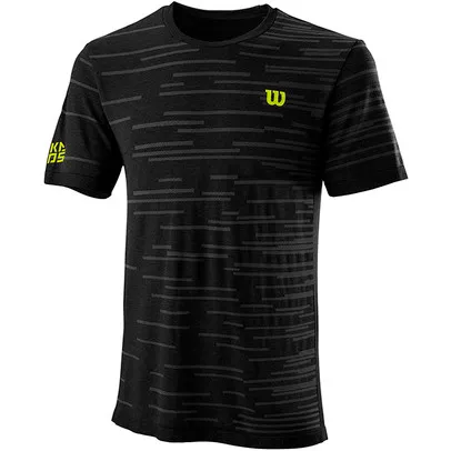 Wilson Kaos Rapide Seamless Crew Heren