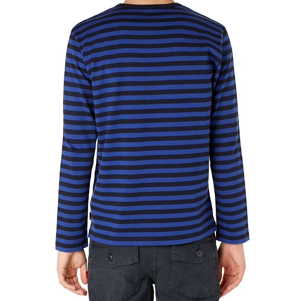 WTAPS Long Sleeve Vasque TeeNavy