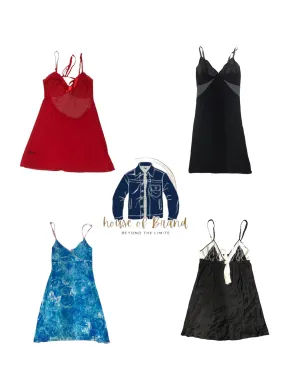 Y2k and modern style slip dresses