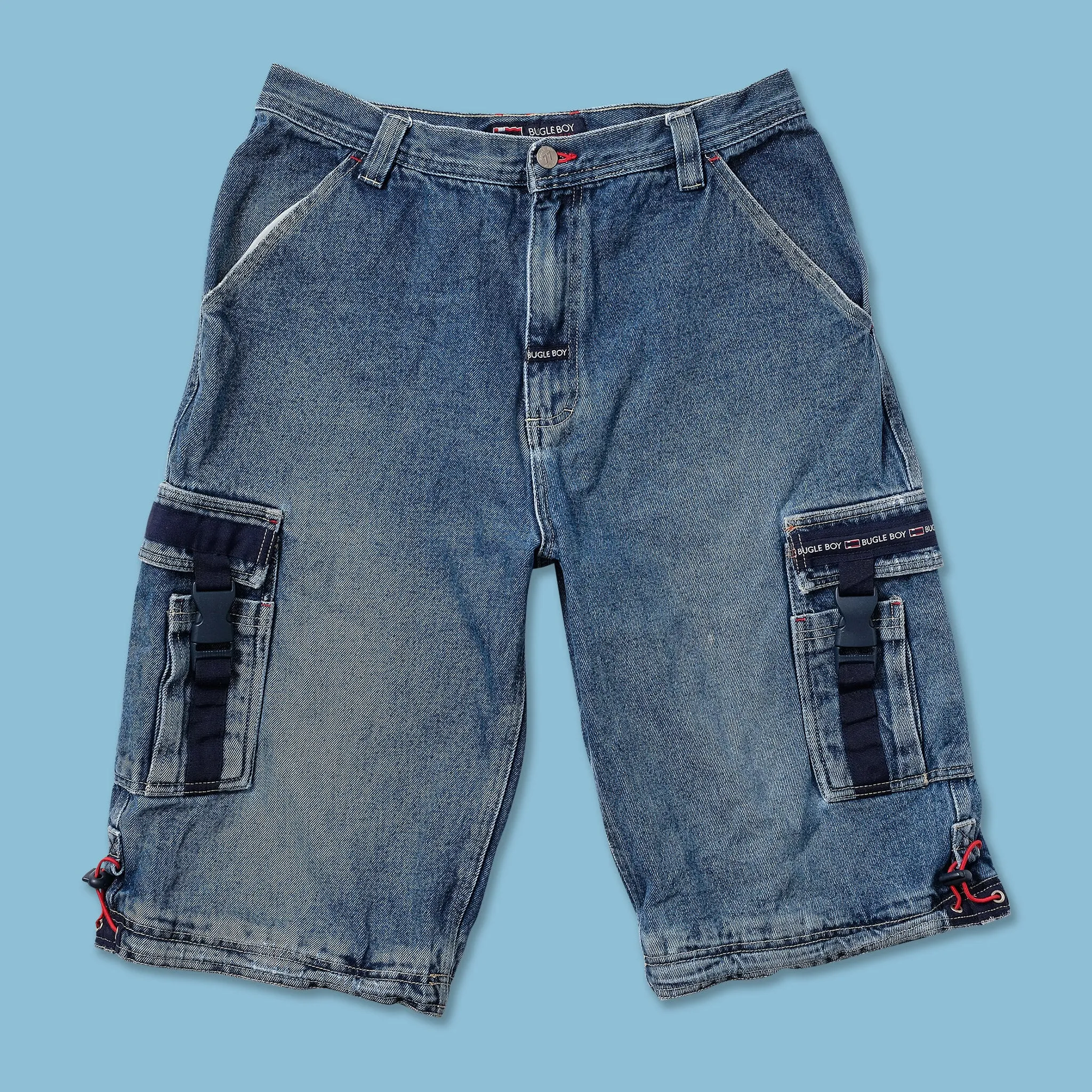 Y2K Bugle Boy Baggy Jorts W32