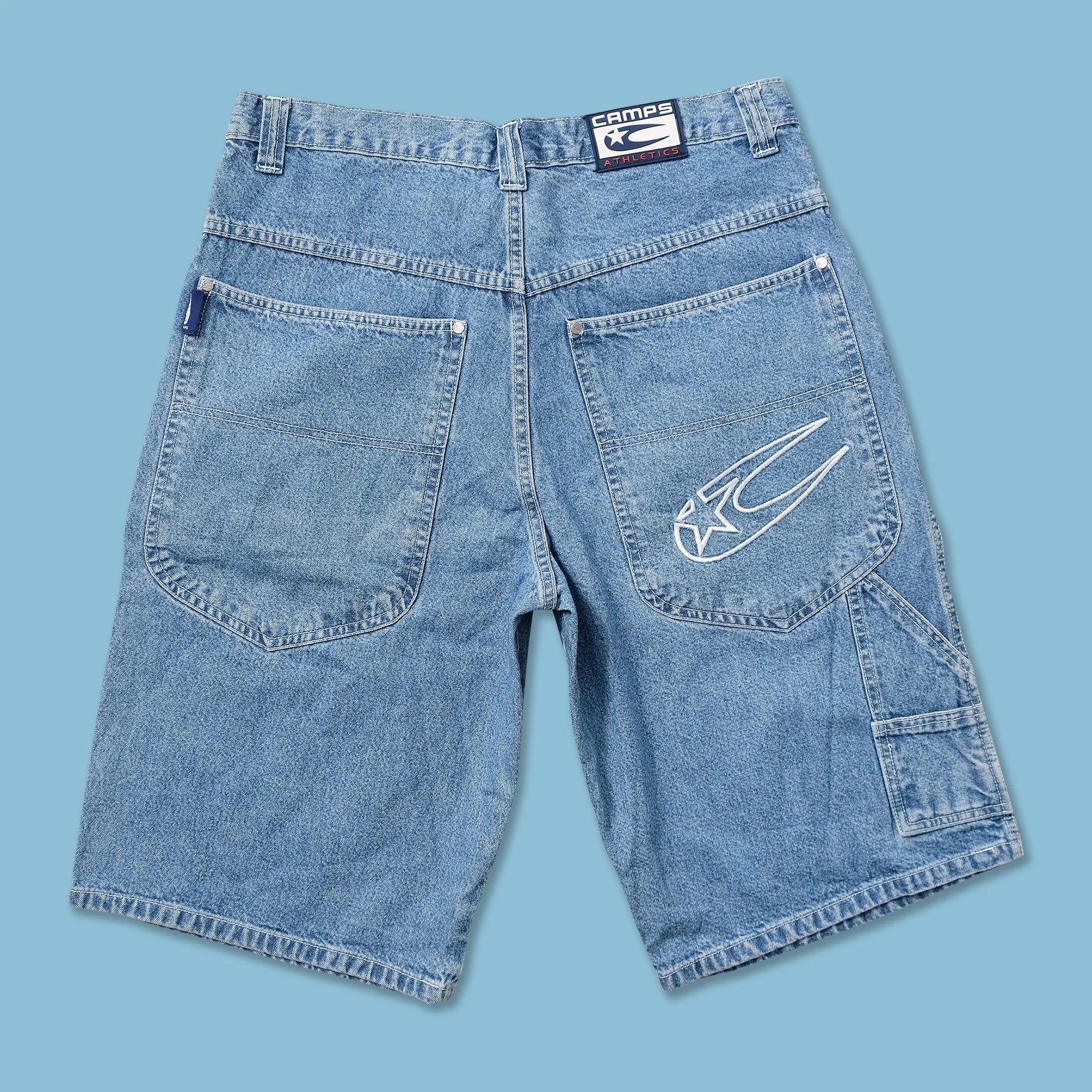 Y2K Camps Baggy Jorts W36