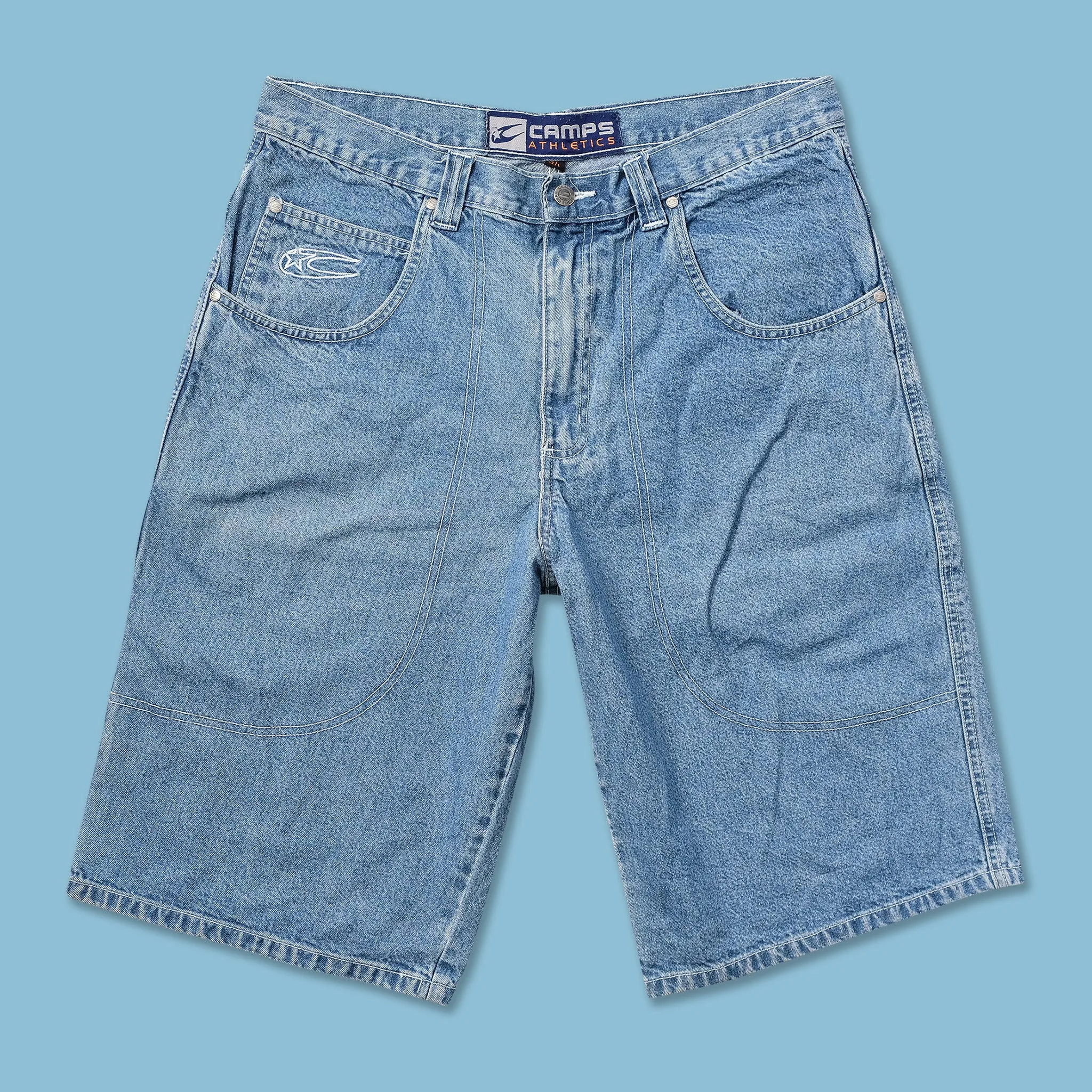 Y2K Camps Baggy Jorts W36