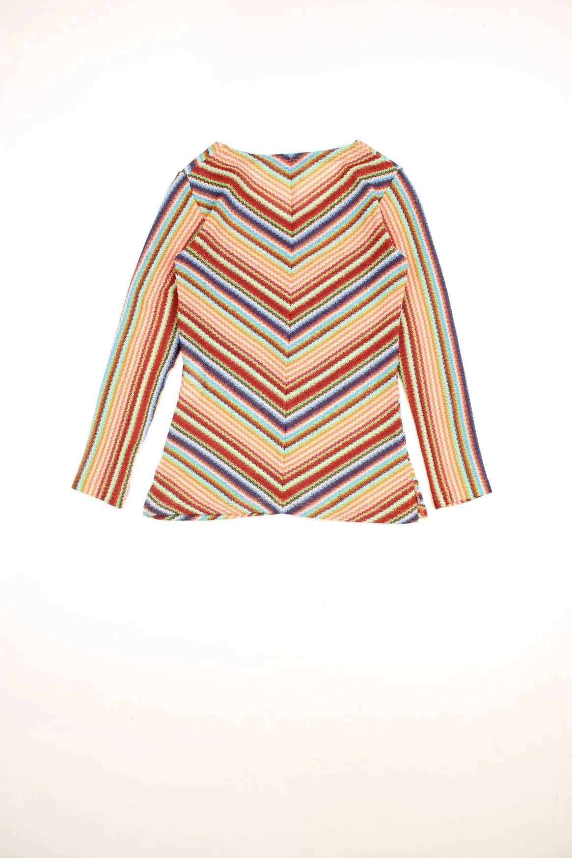 Y2K Chevron Top